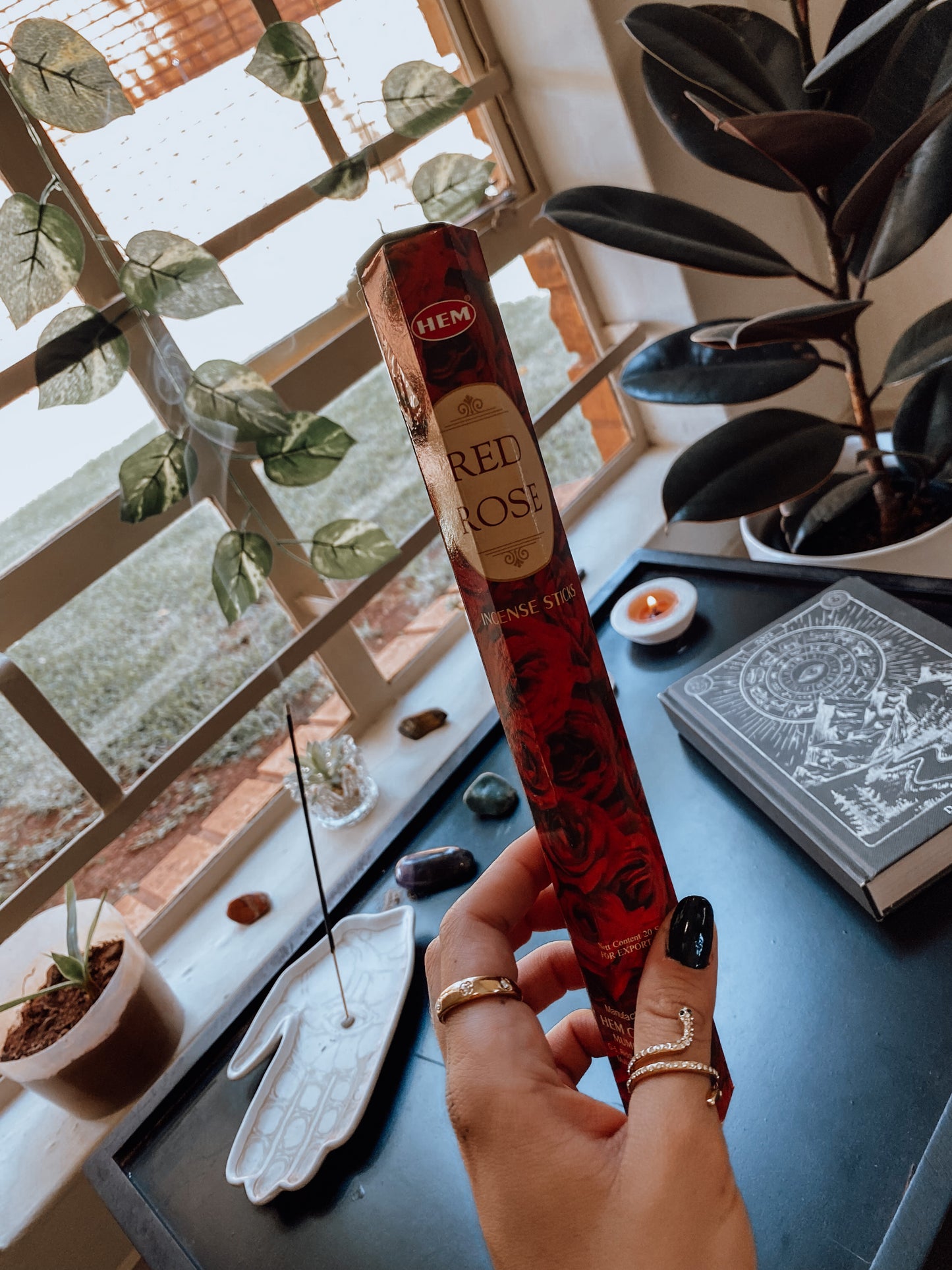 🌹 Red Rose Incense